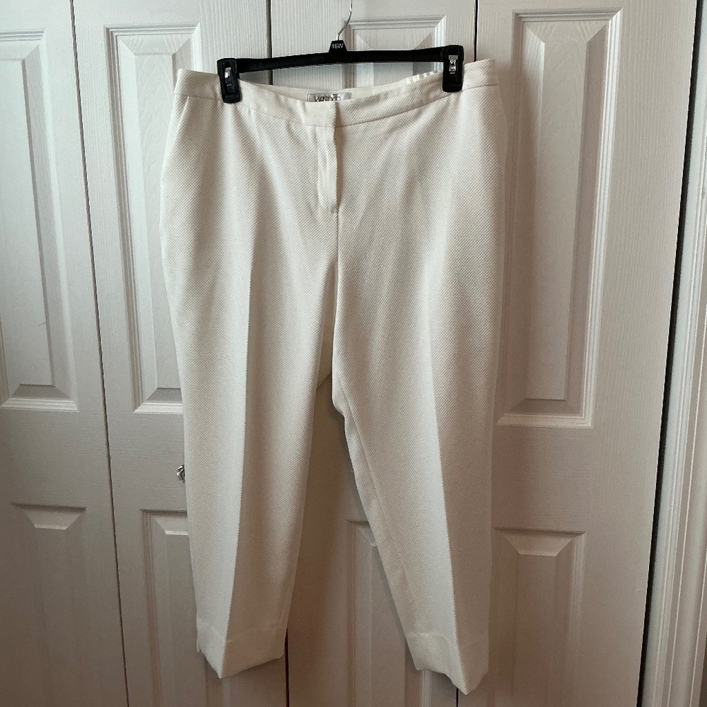 Kasper Women's Elastic Back Pant W/Side Slits